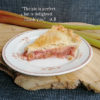 Quer Bake Rhubarb Strawberry Pie Tart Northern Irish Recipes Baking Testimonial Review